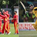 spain cricket team left and ricky ponting