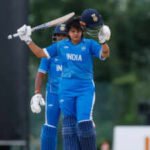 asian games shafalis record unbeaten ton powers india to 1954 against bangladesh in sf